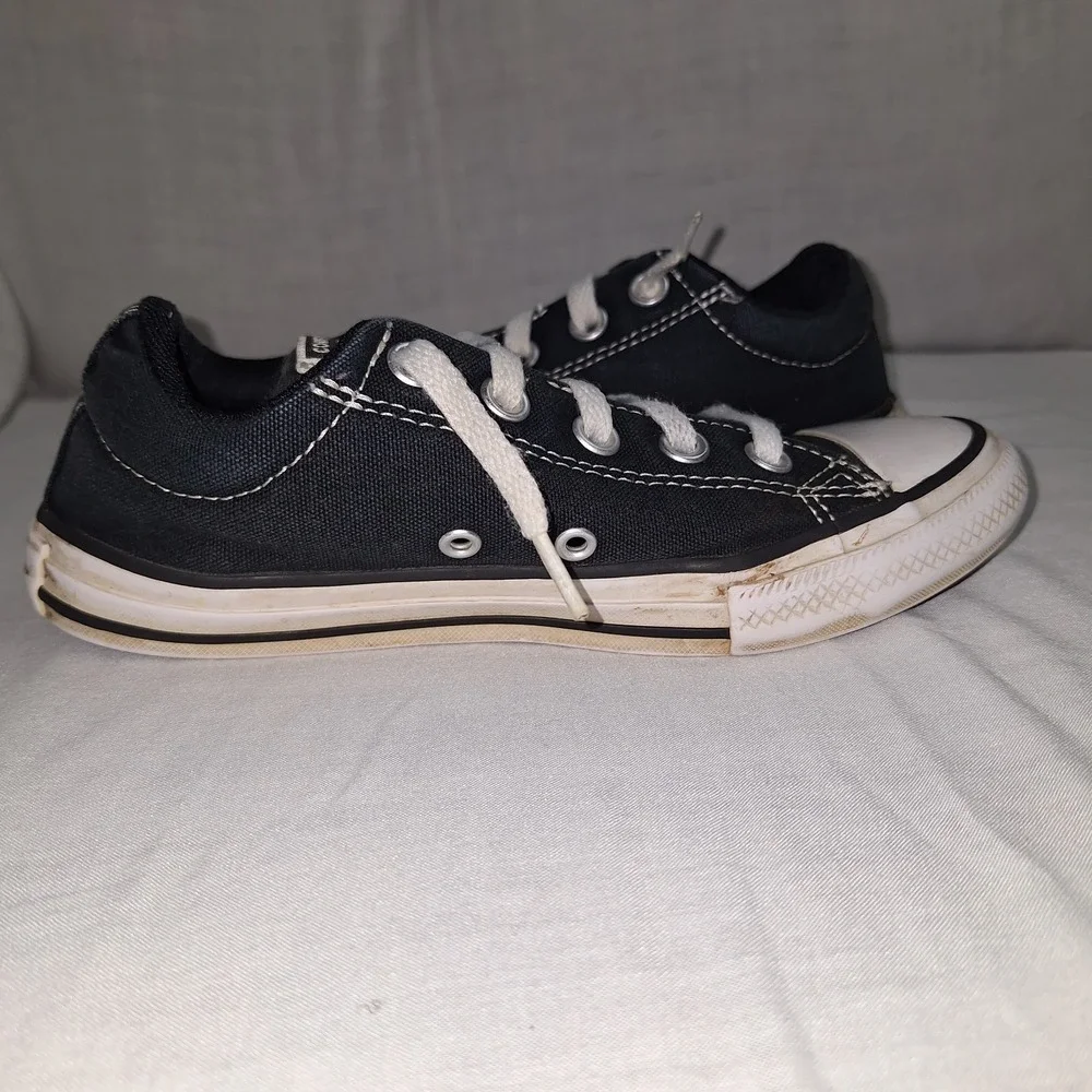 Converse All Star Low Top‎ Sneakers Kids Size US 2 / UK 1.5 Black A01696F Chuck